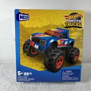 Mega Hot Wheels Race Ace Monster Truck